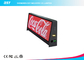 P5mm 택시 광고 스크린, 방수 IP65 택시 정상 발광 다이오드 표시 192 x 64 점 해결책