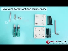 25kg P6 높은 밝기 경기장 둘레 LED 디스플레이 3840hz 480mm X 320mm 모듈 크기