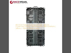 IRA P2.97 전문가용 렌탈 LED 벽 - 600니트 선명한 디스플레이 | 초고속 7680Hz 주사율 | 500mm × 1000mm 모듈식 구성