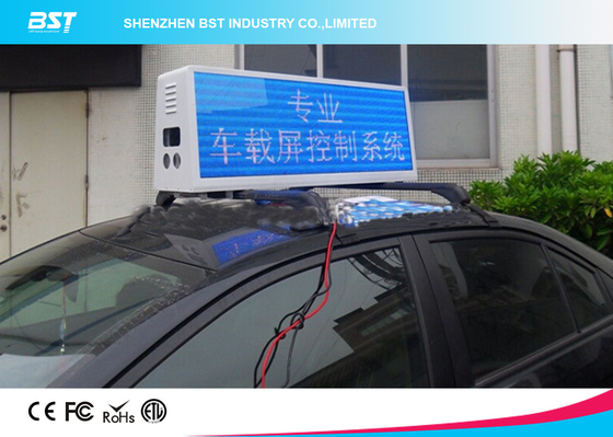 RGB 영상 택시 정상은 4g/Wifi 통제를 가진 가벼운 상자를 광고하는 전시를 지도했습니다