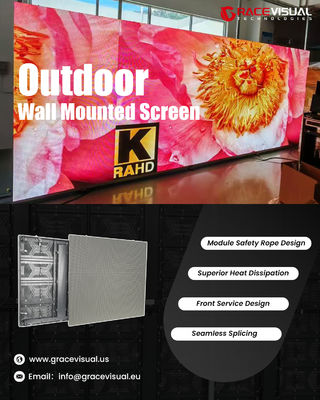 OE 시리즈 P3.9 프로페셔널 옥외 LED 디스플레이 시스템 - IP65 방수, 4000:1 고 대비비 & 매끄러운 접합을 위한 간편한 설치의 전면 서비스 디자인