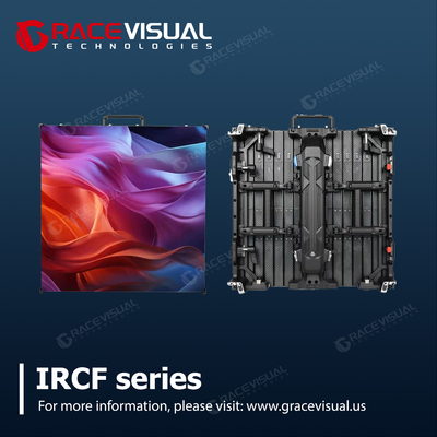 IRCF 시리즈 유연 LED 패널 실내 P2.6/P2.9/P3.9 500MM*500MM, A8s 카드 수신,7680HZ 높은 갱신 속도
