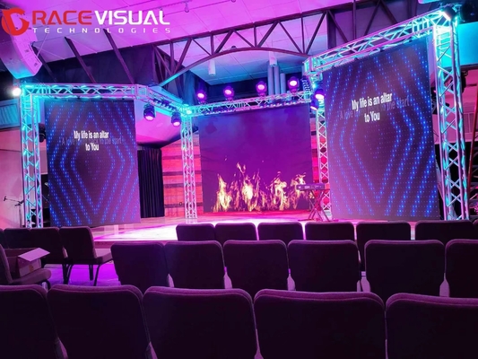 7680HZ 500x500mm IRA 시리즈 실내 임대 LED 디스플레이 모듈 해상도 64x64px 및 IP 등급 IP40/IP21