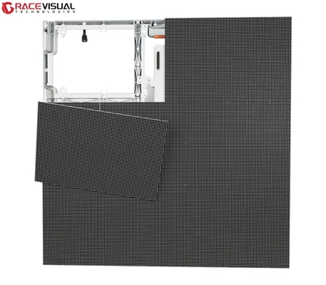 높은 밝기 960mm*960mm 야외 풀 컬러 LED 디스플레이 백색 열 분산 에너지 절약 앞/뒤 유지 보수
