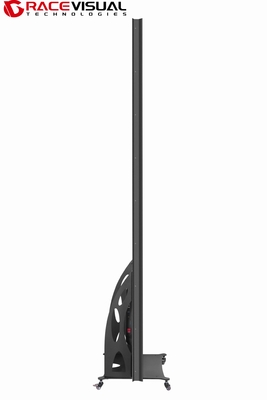 IP 시리즈 실내 640mmx1920mm 실내 LED 디스플레이 포스터 휠 베이스, 개별 사용 또는 캐스케이딩