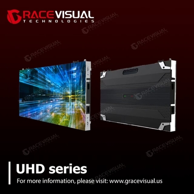 UHD 시리즈 LED 디스플레이 7680hz 갱신 속도 초미세 픽셀 피치 2K / 4K / 8K 해상도 소매 기업 고급 공간