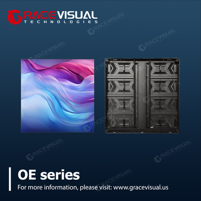 IP65/IP54 등급 OE 시리즈 LED 디스플레이 초 경량, 접기 용이함, 높은 콘트라스트 비율 4000 1