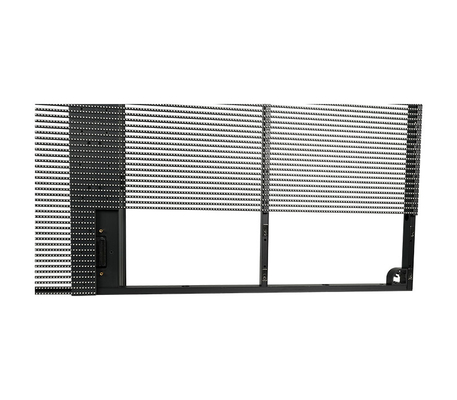TSF 시리즈 P3.97.8 투명 LED 디스플레이 3840Hz 갱신 속도, 500×1000mm 패널, 고해상도 시각적 기능에 이상적입니다.