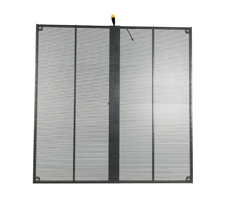 TSF 시리즈 P3.97.8 투명 LED 디스플레이 3840Hz 갱신 속도, 500×1000mm 패널, 고해상도 시각적 기능에 이상적입니다.