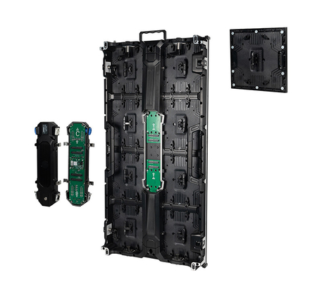 IRB 시리즈 고성능 P2.6 LED 디스플레이 7680Hz 높은 갱신 속도 500x1000mm 렌터 패널 600nits 밝기