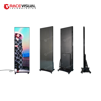 IP 시리즈∙ P2.5 실내 LED 포스터 640×1920mm 16비트 회색, 높은 콘트라스트, 모바일 기반을 갖춘 다양한 광고를 위한 디스플레이