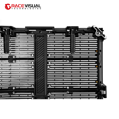 Ultra-Transparent Outdoor Rental LED Display – Lightweight, Ventilated, Customizable
