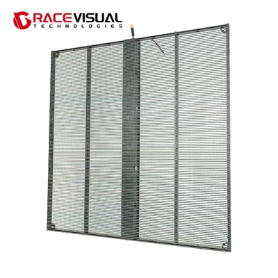 GRACEVIS TS-F 투명한 LED 디스플레이 600-5500nits 높은 밝기 100000hrs 수명
