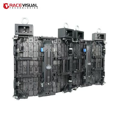 P2.9 실내용 500x500mm 유연 임대 LED 패널로, 창의적인 모양을 지원하고 모든 시나리오에 적합하며, 미국에 재고가 있습니다.