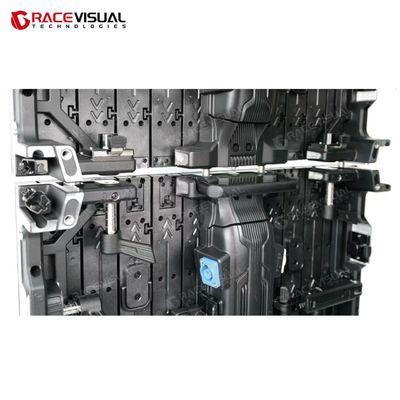 P2.9 실내용 500x500mm 유연 임대 LED 패널로, 창의적인 모양을 지원하고 모든 시나리오에 적합하며, 미국에 재고가 있습니다.