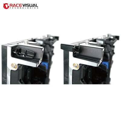 IRDF 시리즈 유연한 곡선형 실내 LED 디스플레이, 2.9mm 픽셀 피치 자기 모듈 디자인 및 7680Hz 리프레시 레이트