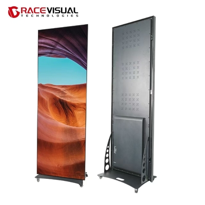 3840hz 높은 갱신 속도 가벼운 무게 실내 풀 컬러 LED 포스터 화면 48kg / 조각 바퀴 토템과 함께