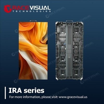 IRA 시리즈 P3.9 실내 임대 LED 화면 500*500mm/500*1000mm 7680 HZ 높은 갱신 속도 실내 이벤트용 앞/뒤 유지 보수