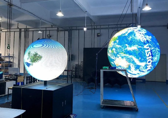 P2.5 P3 LED 벽 디스플레이 360° 시각 디스플레이