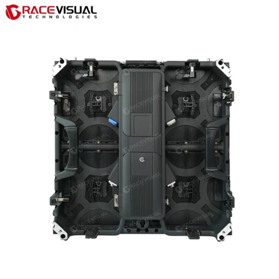 실내 임대 LED 디스플레이 200w / 패널 전력 소비 500×500mm 및 500×1000mm 기업 회의용 캐비닛 크기